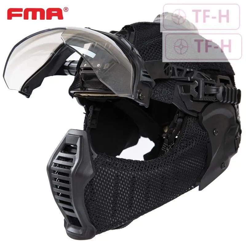顔の耳の保護を備えたfmaタクティカルヘルメット、すべてのボート