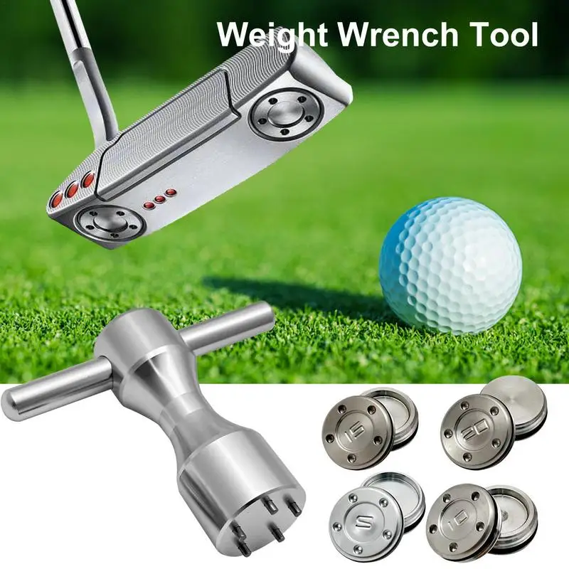 

Гаечный ключ для гольфа, 5 штырьков, спортивный гаечный ключ для гольфа, инструмент для гольфа, весы для гольфа, гаечный ключ для гольфа, Прочный Компактный гаечный ключ для гольфа