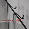 Stainless Steel Shower Room Rack – Hanging Bathroom Shelf, Double Layer Storage Basket, Glass Door Rear Towel Rack Organizer 5