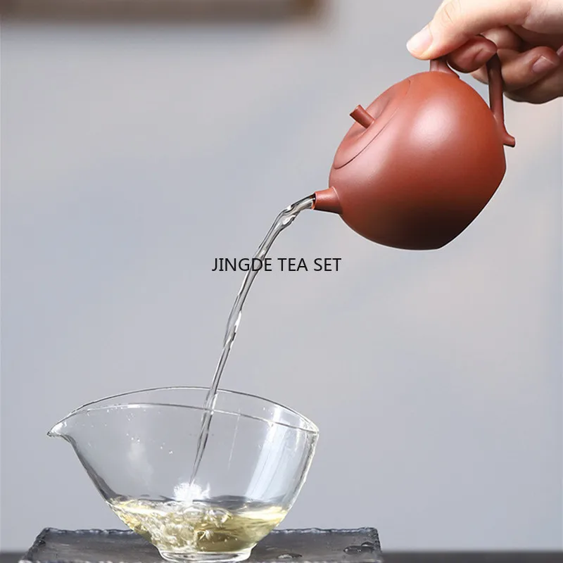 160ml Yixing Yixing Zisha teapot creative handmade fruit shaped beauty tea infused with mineral Kung Fu tea set