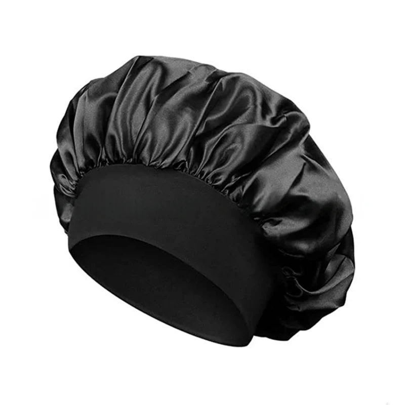 1PC Elastic Wide - Band Satin