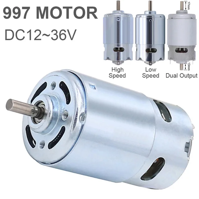 997 Dc Motor High Torque, Motor 997 eléctrico