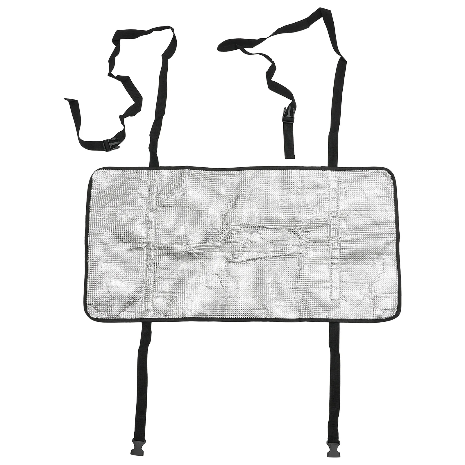 에어컨 열 차폐 단열, 햇빛 노출 방지 실버 방수, 80x40cm 하이 퀄리티, 1 개