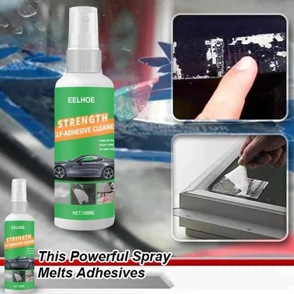 

1pcs Quick And Easy Sticker Remover Sticky Residue Label Glue Spray Remover Adhesive Sticker Car Glass Wall Glue Cleaner Re Q2l2