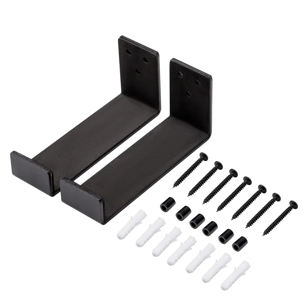 1Pair Durable Surfboard Display Rack Hanger Hook Wall-mounted Surfboard Hanger Snowboard Wall-Mounted Bracket Stand Holder