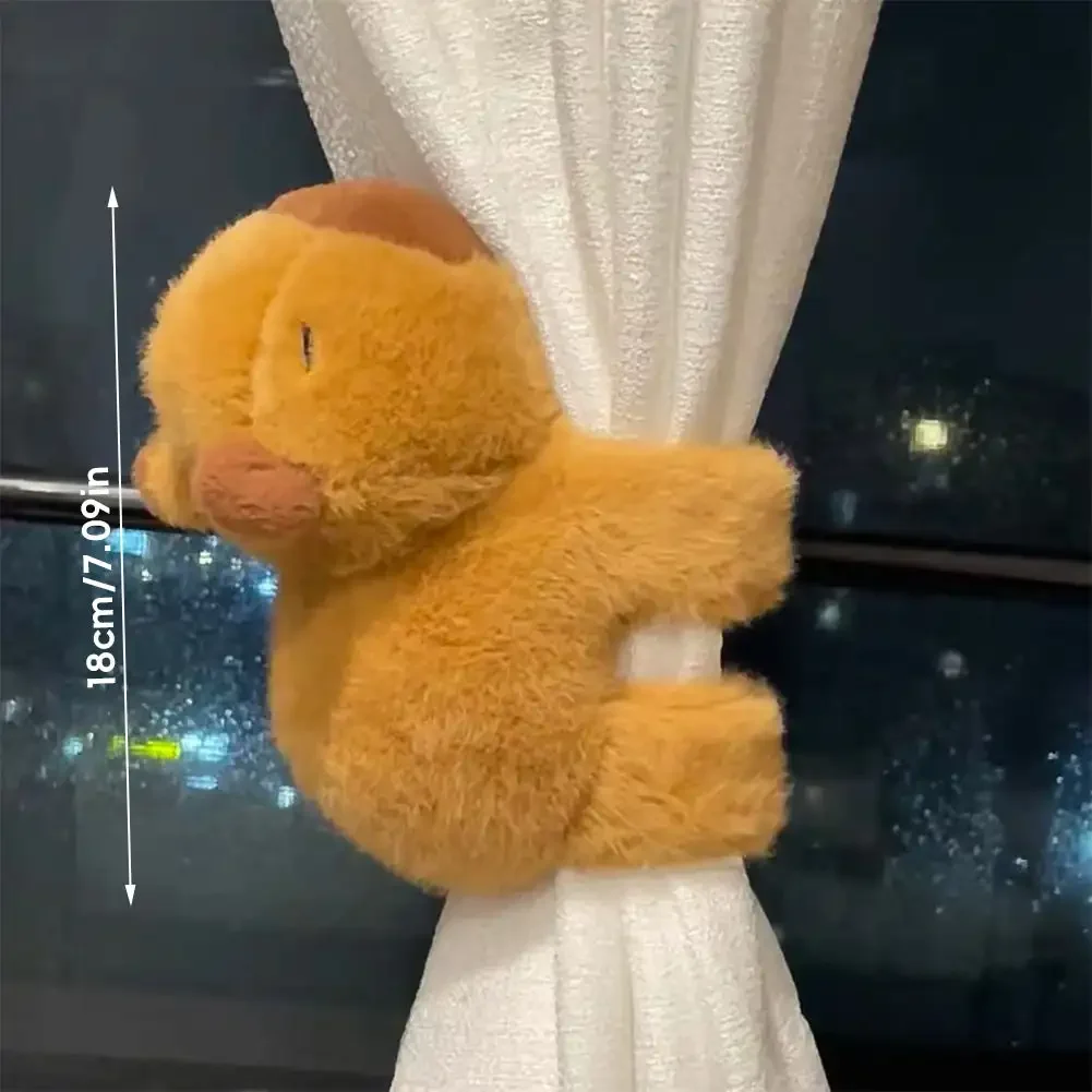 Plush Capybara Car Interior Accessories Car Decoration Accessories Car Figurine Ornament Center Console Ornaments Bicycle accessories Decoration Accessories For Cute Plush Dolls