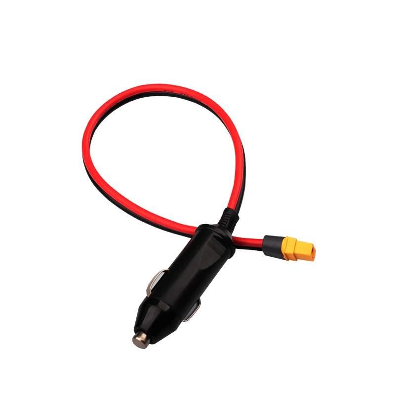 Cigarette Lighter Male Head To XT60 Female Head Line Power Cord