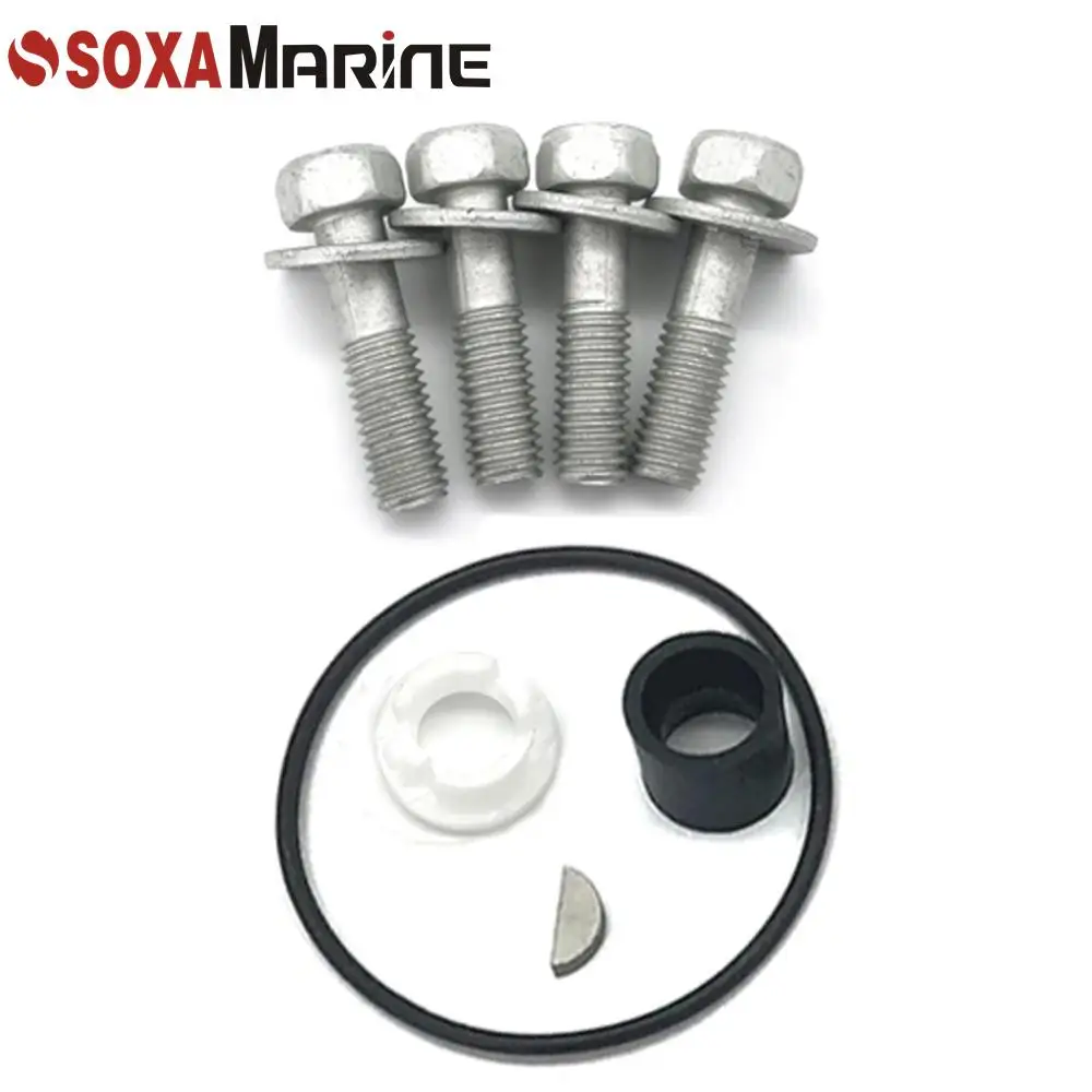 Water Pump Impeller Kit for Yamaha 4-Stroke 30 40 HP F30 F40A Outboard 6BG-W0078 6BG-W0078-00 6BG-W0078-01 18-3490