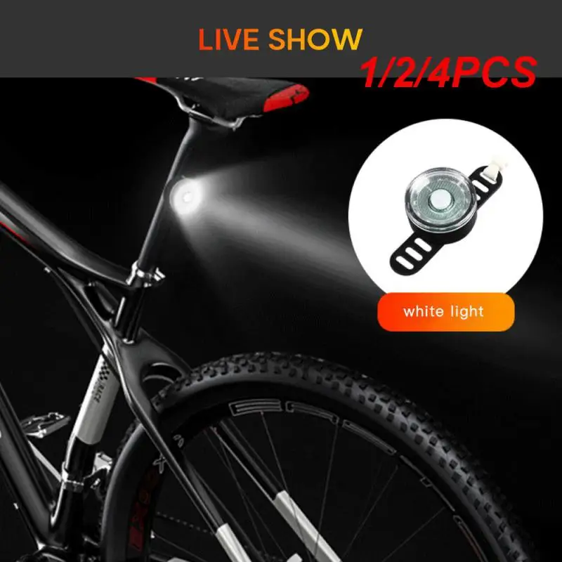 

Новинка, велосипедный фонарь для горного велосипеда, 1/2/4 шт., USB-зарядка, водонепроницаемый задний фонарь, задний фонарь, велосипедная фонарь, яркая безопасность, телефон для велосипеда