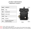2023 New High-capacity Youth Laptop Backpack Fashion Quality Oxford Cloth Women's Backpack Solid Color Student Bag Bolso Mujer 5