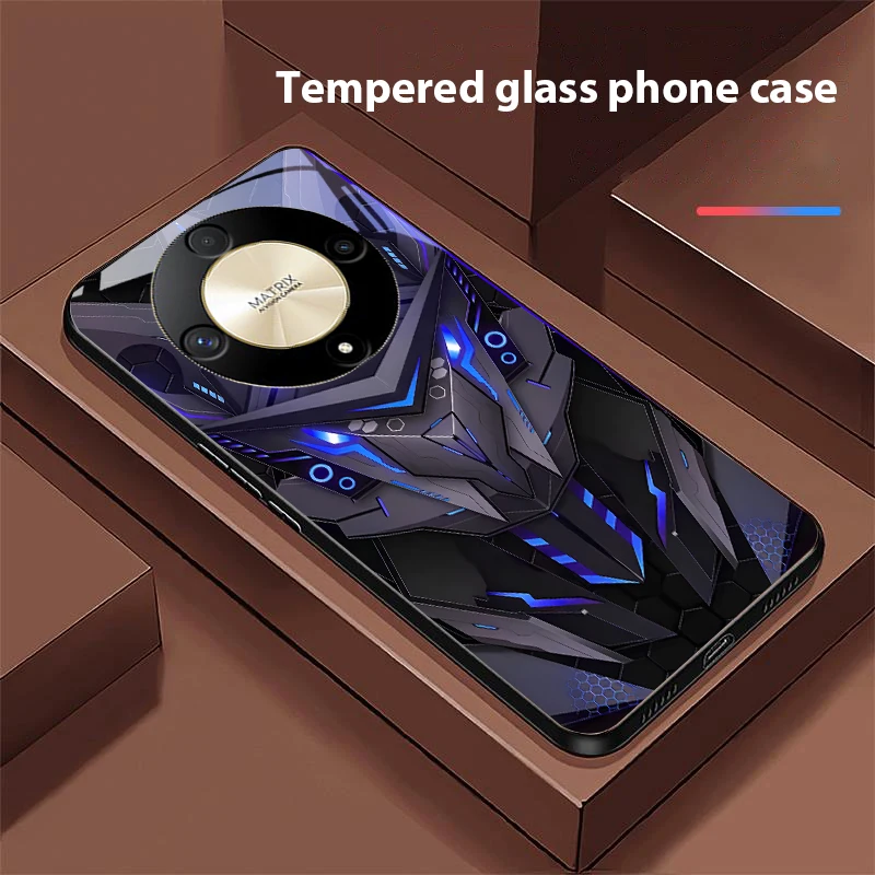 Creative Mech For Honor Magic Tempered Glass Phone Case - Sleek & Durable Protection