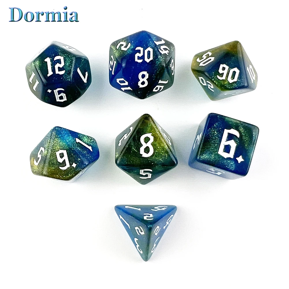 Personalized Customizable D&D Game Dice Collection