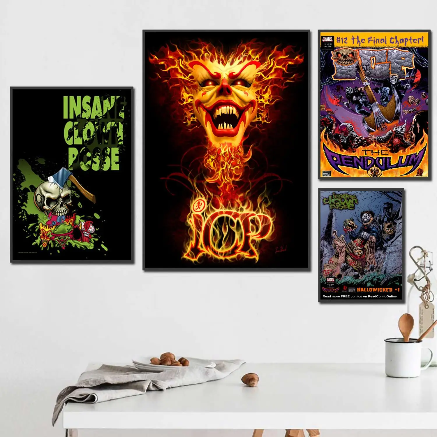 

insane clown posse band 24x36 Decorative Canvas Posters Room Bar Cafe Decor Gift Print Art Wall Paintings