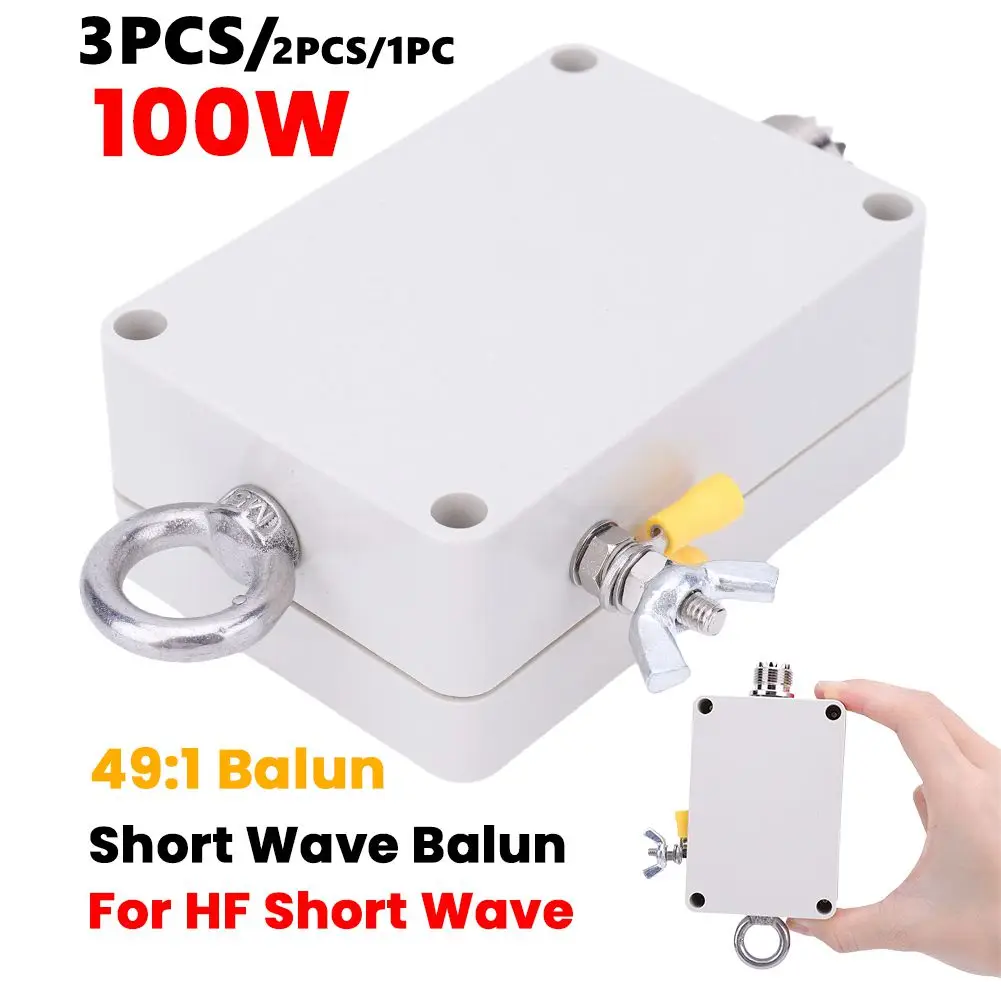 QRP Kortegolfantenne Draagbare Low Standing Wave HF Full Band Tuned Antenne voor Indoor Outdoor