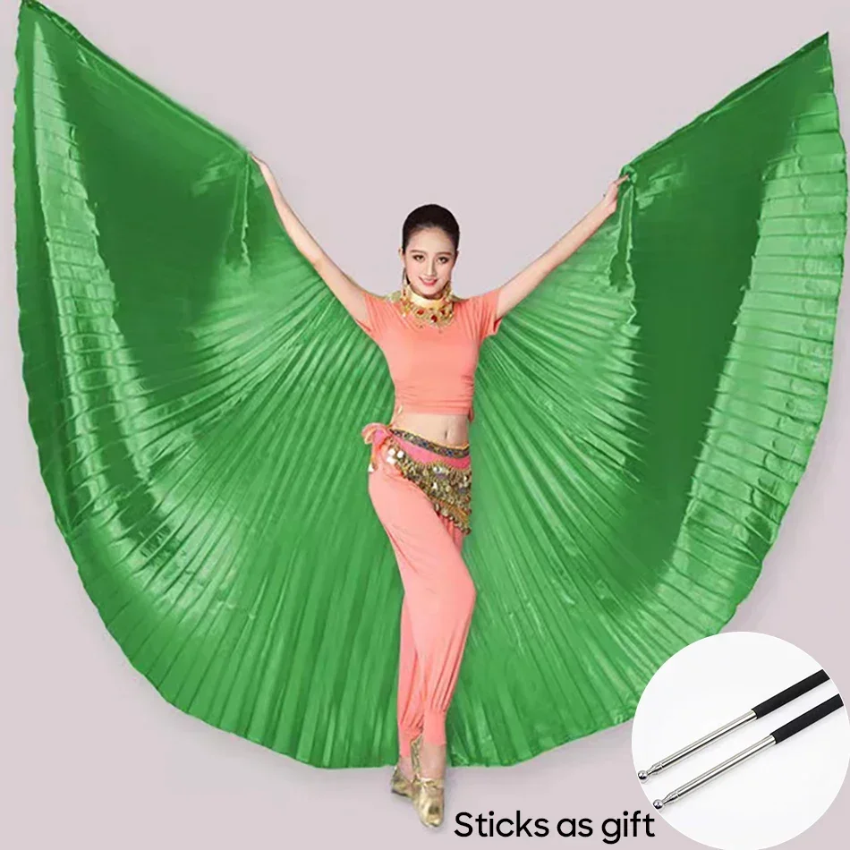 Orange and Multi Colors Options Egyptian Isis Wing Wings Belly