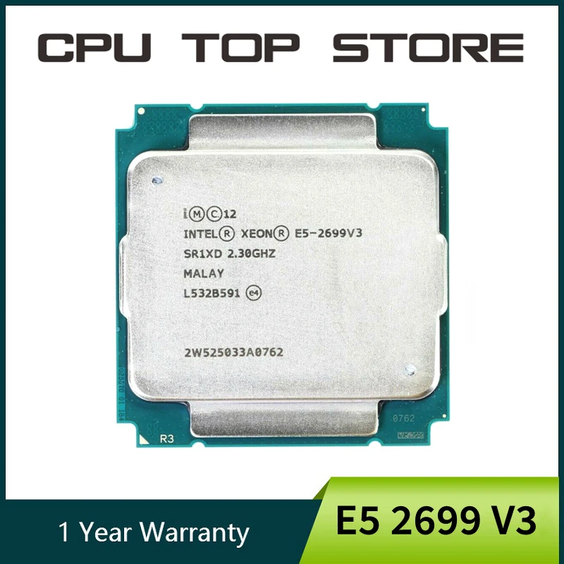 CPU Intel Xeon E5-2699 V3 (2.3 GHz, 45 MB, 18C/36T, 145 W, LGA 2011-3) - Máy Tính Biên Hòa - Foto 8
