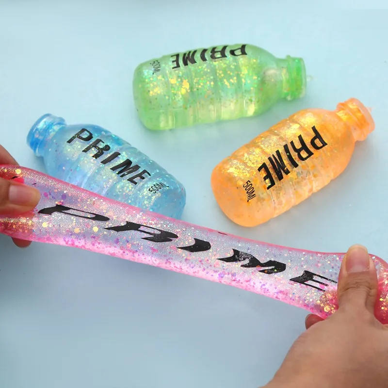 Tabas Squishy Beverage Bottle Squeeze Toy Soft Aurora Maltose Fidget Squishes Fun Stress Relief Sticky Toy Relieve Anxiety Gift 3