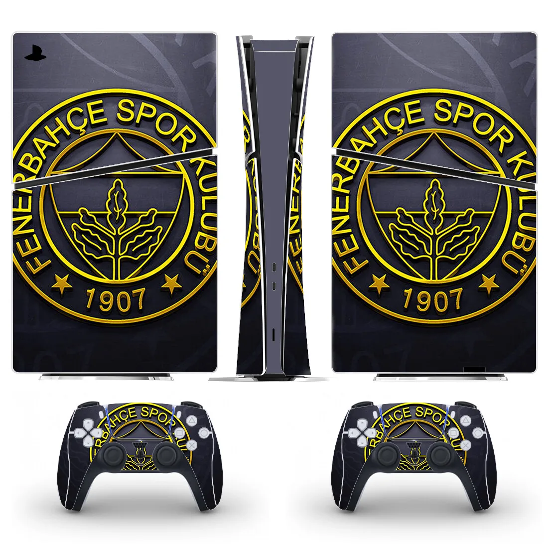 Fenerbahce Football Ps5 Slim Digital Skin Sticker Per Console E 2 Controller Decalcomania Vinile Protettivo Ps5 Slim Digital Skin