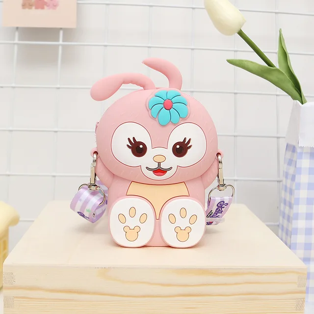 Disney Stellalou Backpack Kawaii Stellalou Bag Anime Children's Toys Kawaii Room Decor Cartoon Purse Bag for Girl Birthday Gifts 4