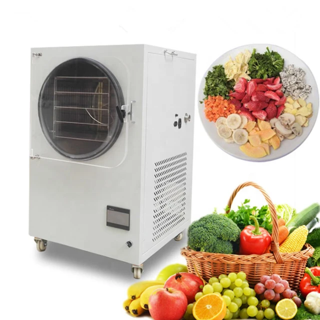 6-8kg Vacuum Freeze Drying Dried Machines Fruit Food Mini