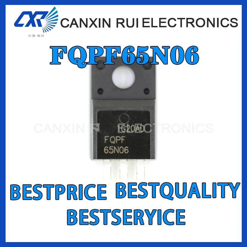 

New original FQPF65N06 package TO-220F N-channel 60V 40A MOS FET chip