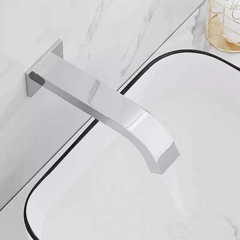 Description Picture 6 of itemWall Mount Touchless Bathroom Sink Faucet Automatic Motion Sensor Basin Faucet Waterfall Basin Sink Faucet Only Cold Water