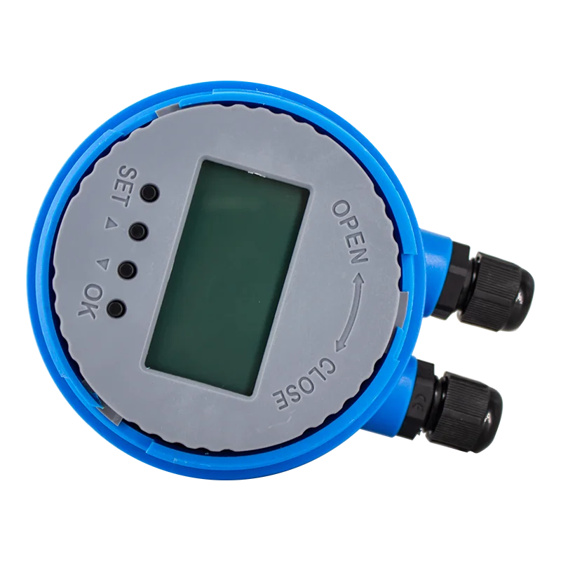 LED Digital Integrated Ultrasonic Water Level Meter 4 20ma RS485 Liquid