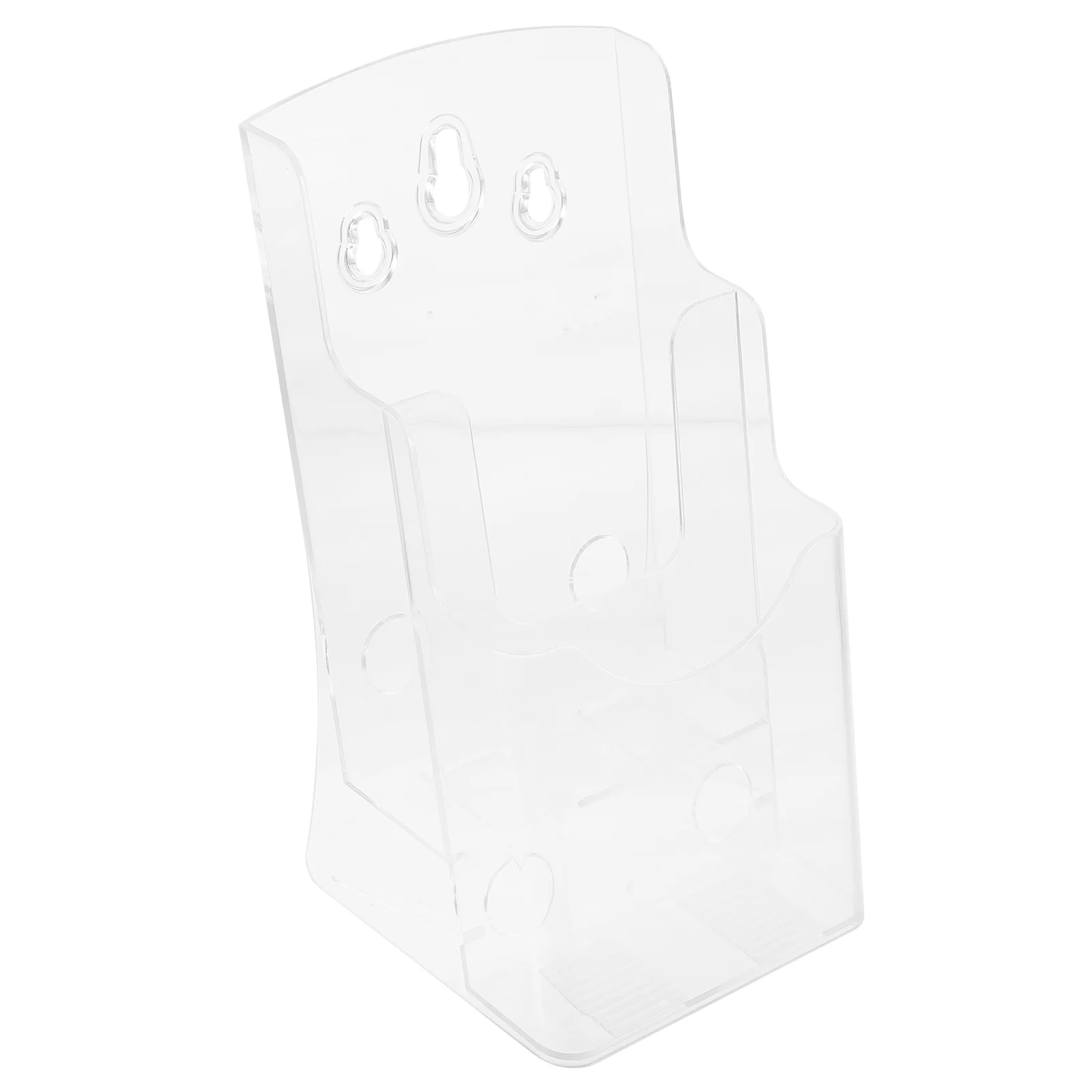 

Пластиковый держатель для брошюр, подставка для карт, витрина, органайзер для рабочего стола, коробка для хранения карт