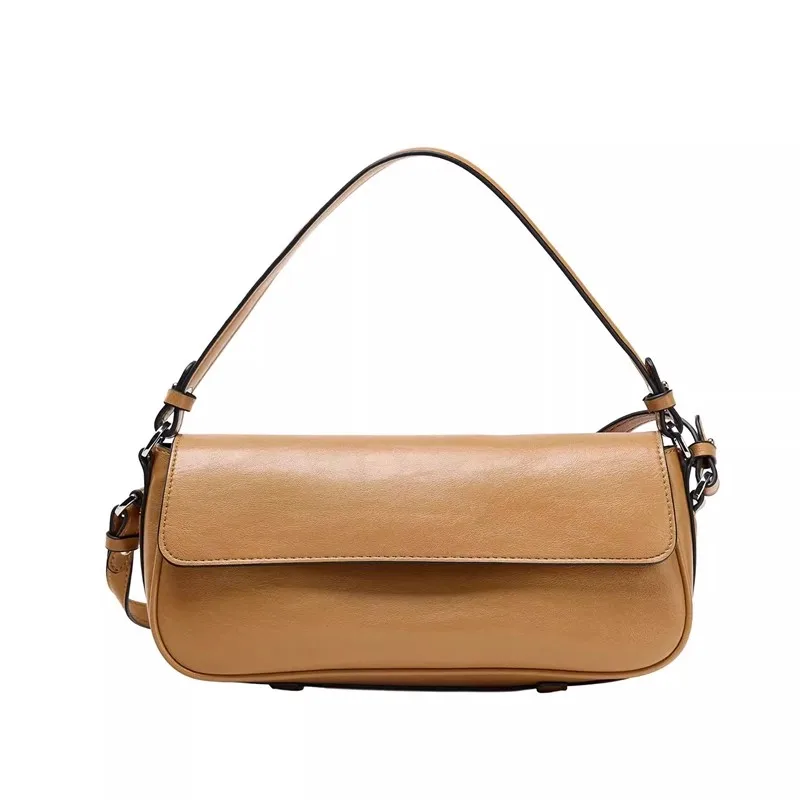 New Fashionable Women's Bag Underarm Crossbody Small Square Bag Stylish Versatile Single Shoulder Handbag for Summer 2025