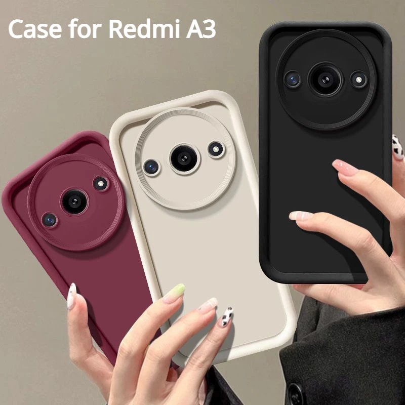 Luxury Silicone Matte Anti-Drop Soft Protective Phone Case Cover