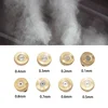 10PCS Low Pressure High Quality Brass Fog Misting Nozzles Garden Connectors Water Irrigation Sprinkler Fittings 5