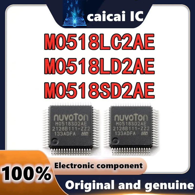 

M0518LD2AE M0518LC2AE M0518SD2AE LQFP48 IC MCU Chip 100% New Original in stock