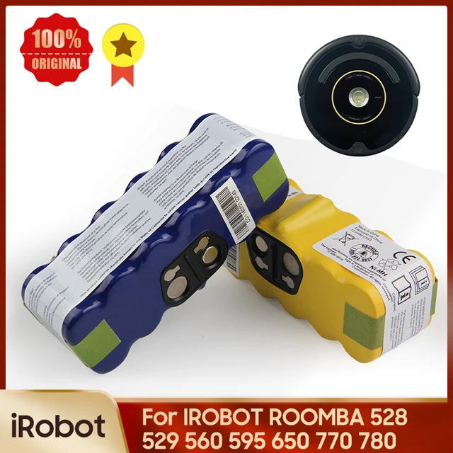 Original Battery For Irobot Roomba 500 528 600 700 800 Vacuum Cleaner 785 530 560 650 520 Sweeper Replacement Battery - Phone Batteries AliExpress