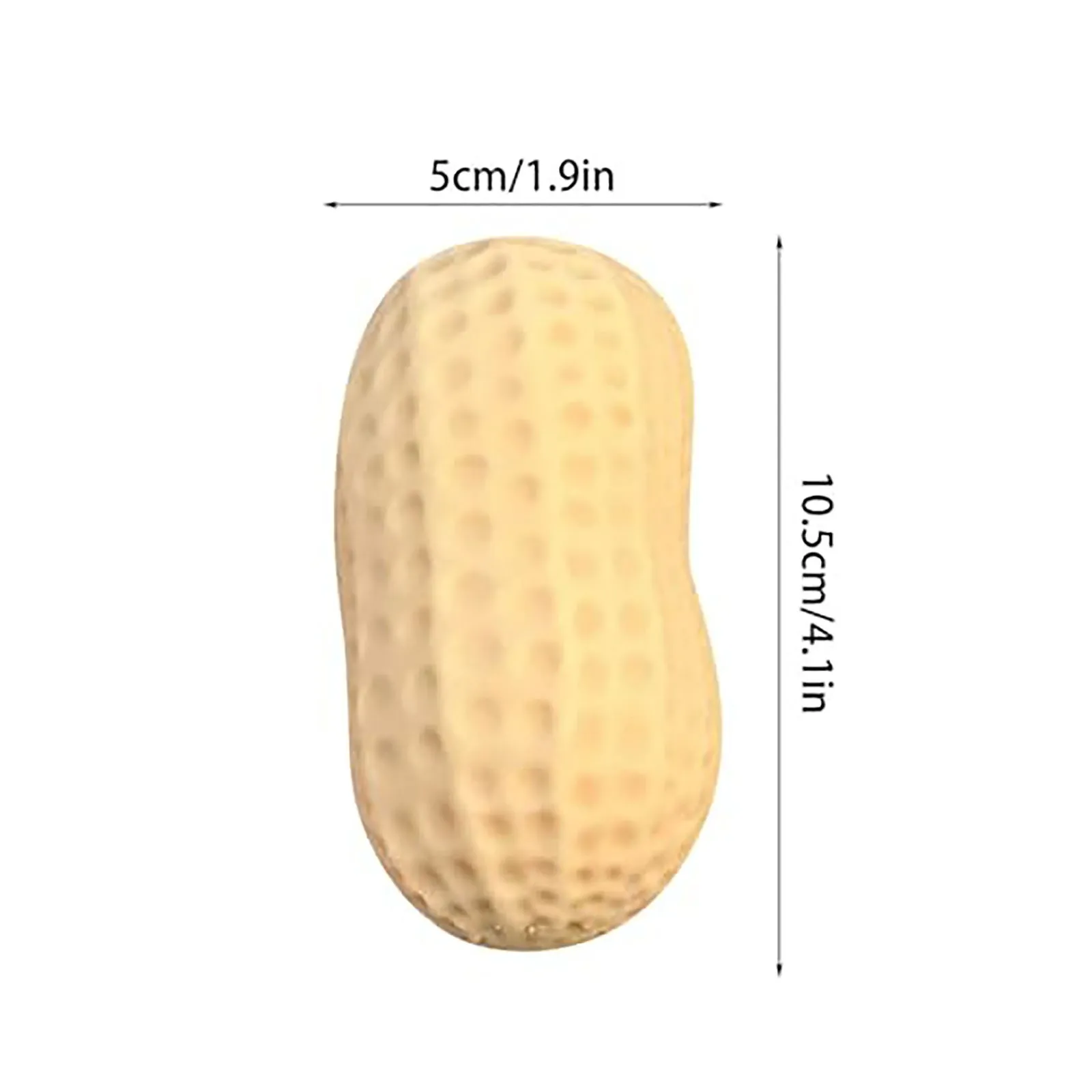 시뮬레이션 땅콩 모양 슬로우 리바운드 발사체 감압 장난감, 압력 해소 통풍 재미있는 귀여운 대형 장난감 공 파티 선물