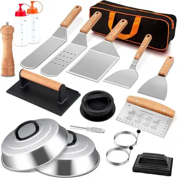 18PCS Griddle Tool Set 1