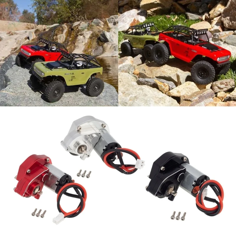 

634A 1/24 RC Car Transmission Gearbox Motor- for Axial SCX24 90081 RC Model Car Replacement Motor