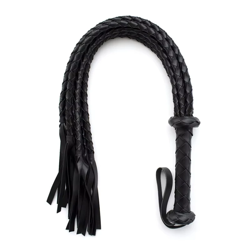 78CM Leather Sex Spanking Whip Bdsm Bondage Gay Fetish Horse Tassel Tails Lash Adult Flogger Flirt Erotic Toys for Couples Women