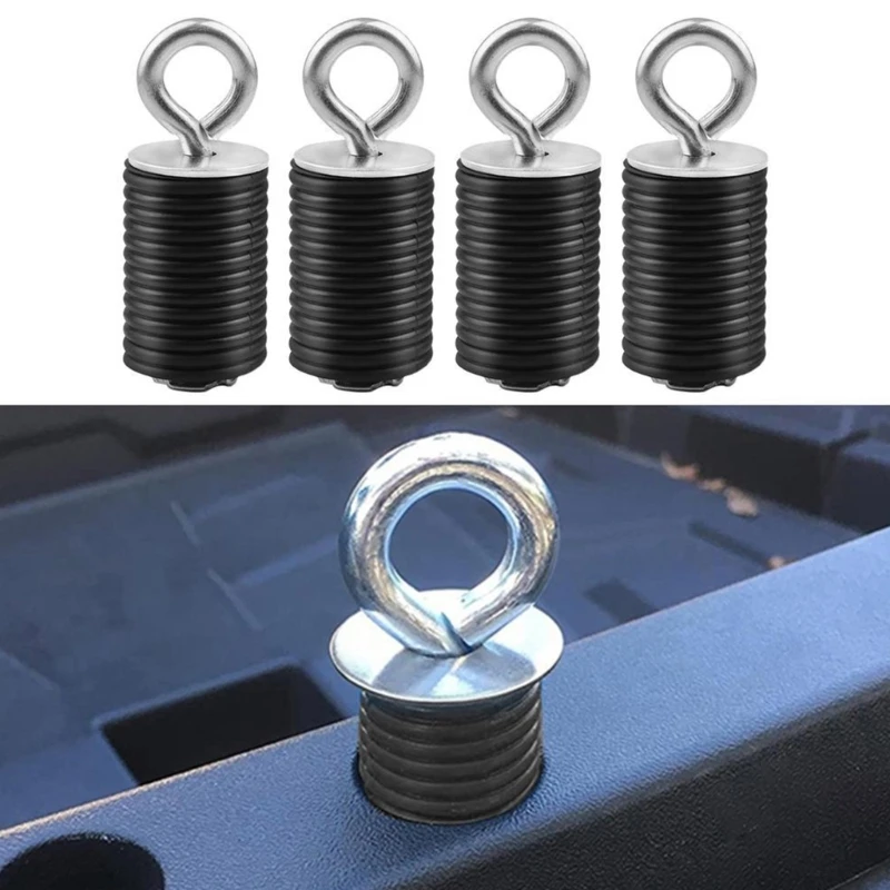 

Heavy Duty ATV UTV Tie Down Anchors Knob Anchors Lock & Ride Knob Fixing Anchors Plastic Metal Anchors for Car GTWS