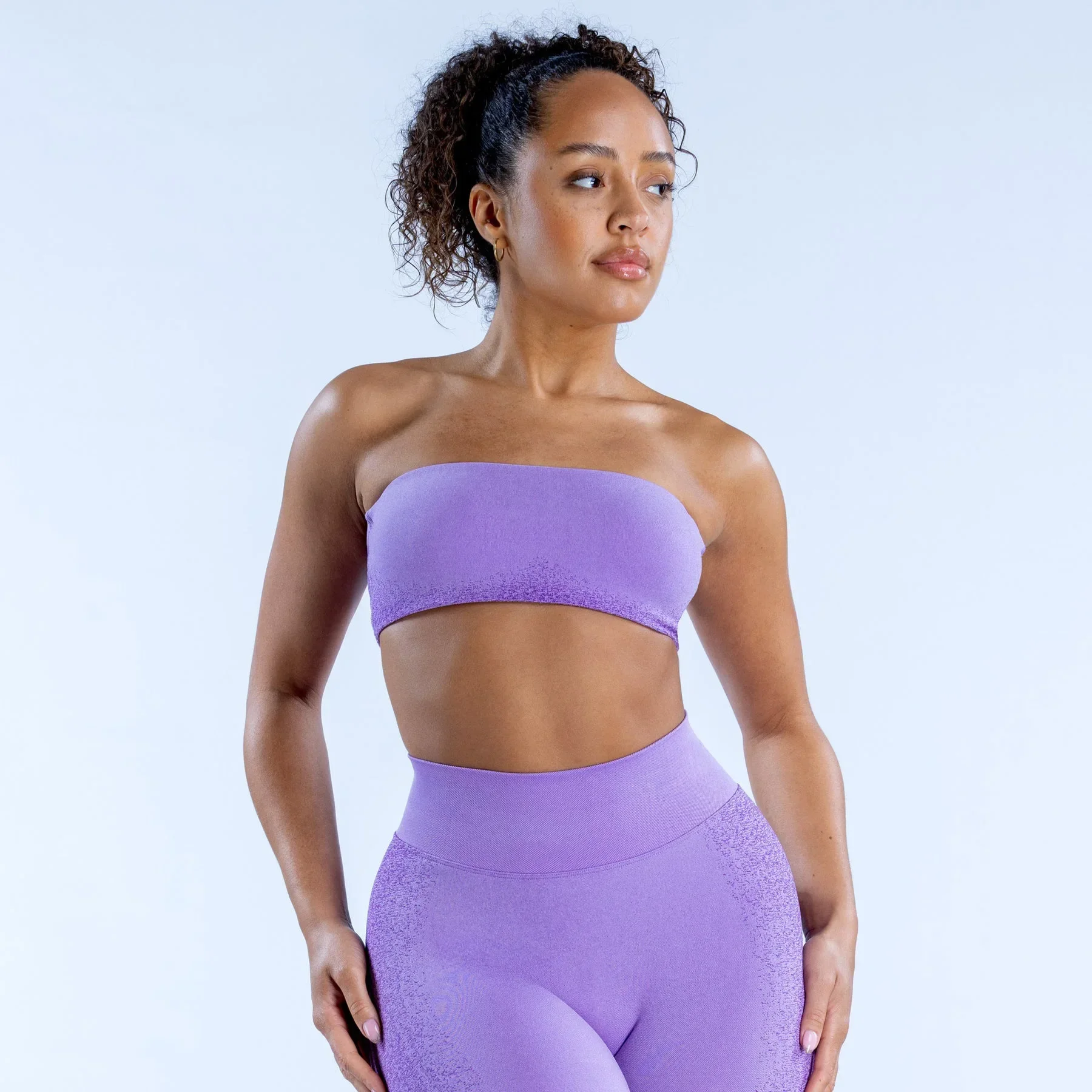 Women Yoga Bra Sports Boob Top Bandeau Bra Padded Crop Tube Top Push-up Seamless Sexy Workout Gym Clothes