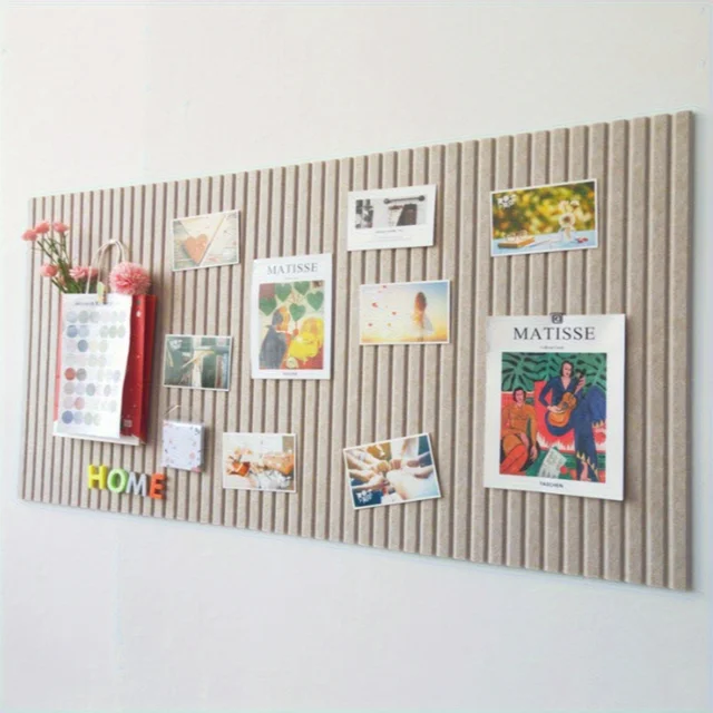 Large Bohemian Felt Wall Tiles - Round Cork Bulletin Boards, for Home and Office Decoration Wall Decor Living Room Decoration 1
