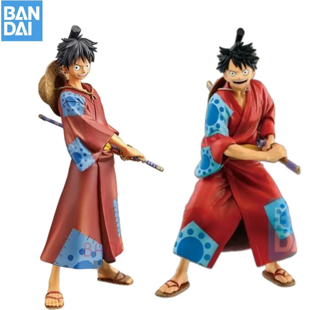 

Original Bandai One Piece Monkey D.Luffy DXF Anime Figure Collectible Statue Kingdom of Harmony Warrior Doll Perfect Dream Gift