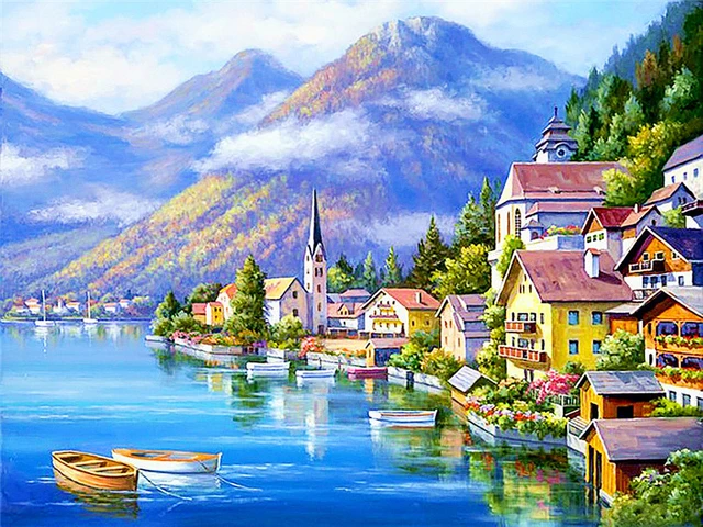 MMMDAN123 Diamant Broderie Faisan Et Chien Mozaik Puzzle Mariage Décoration Bricolage 5D Peinture Au Point De Croix Cadeau Sans Cadre Décoration Murale Maison 16x20inch