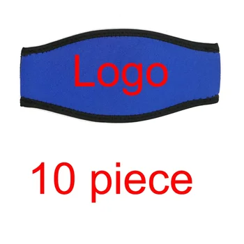 Logo Printing Neoprene Scuba Diving Mask Strap Cover Padded Protect Long Hair Band Strap Wrapper Club Store customized 5