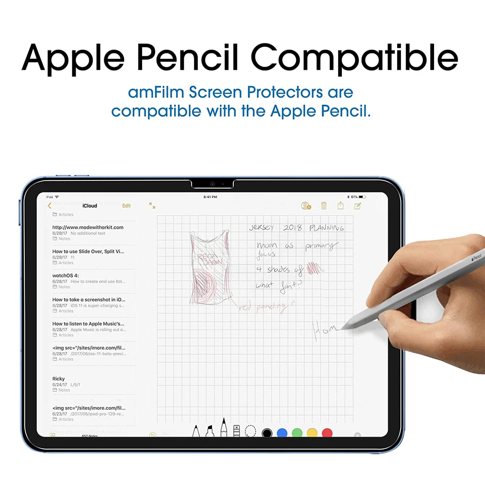 For iPad 11th Gen 11 Inch A16 Tempered Glass Screen Protector IPAD 2025 11" Tablet Proof Protective Film A3355 A3356 3