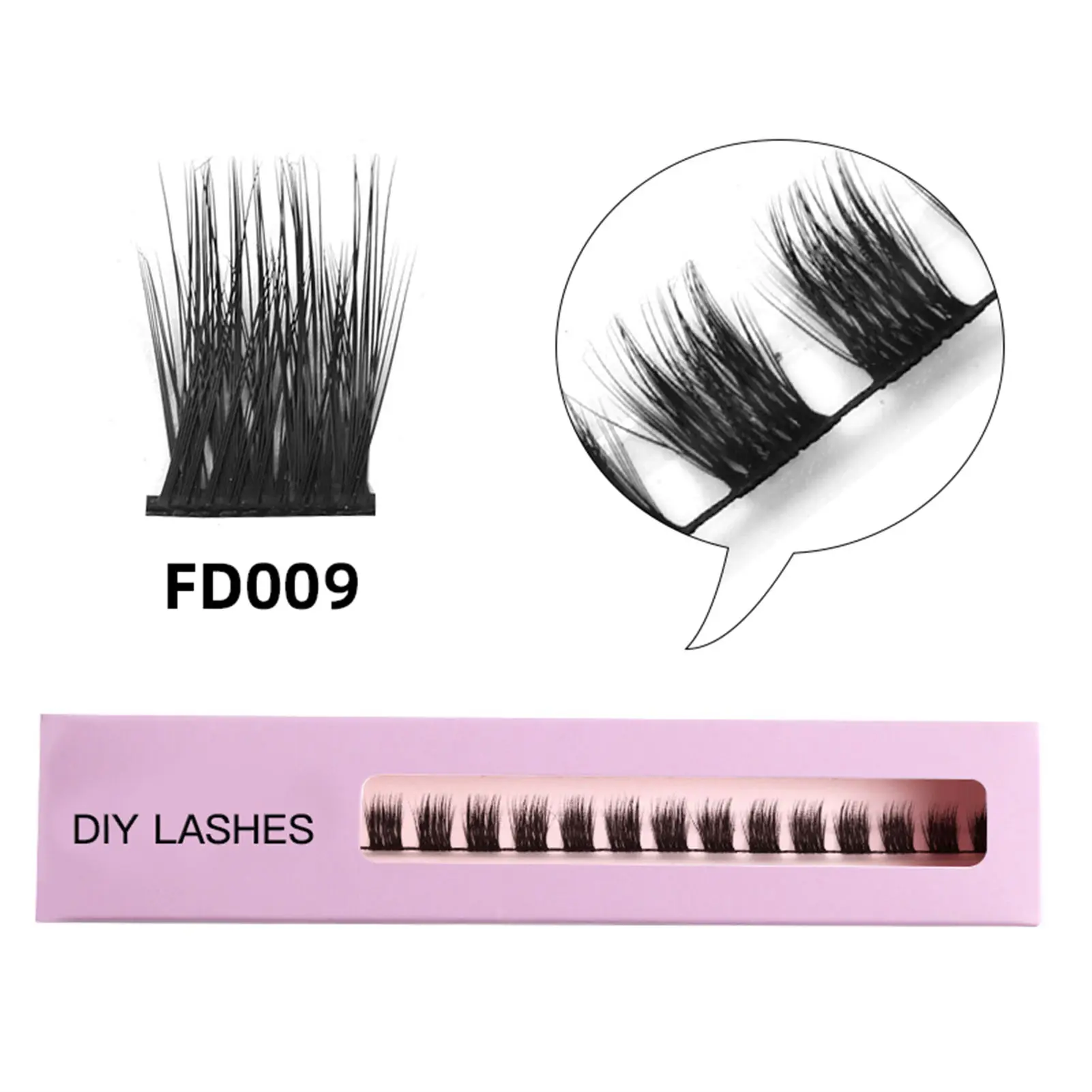 

DIY Individual False Eyelashes Grafted Lashes Reusable 3D Cosplay Eyelash Extensions natural make up