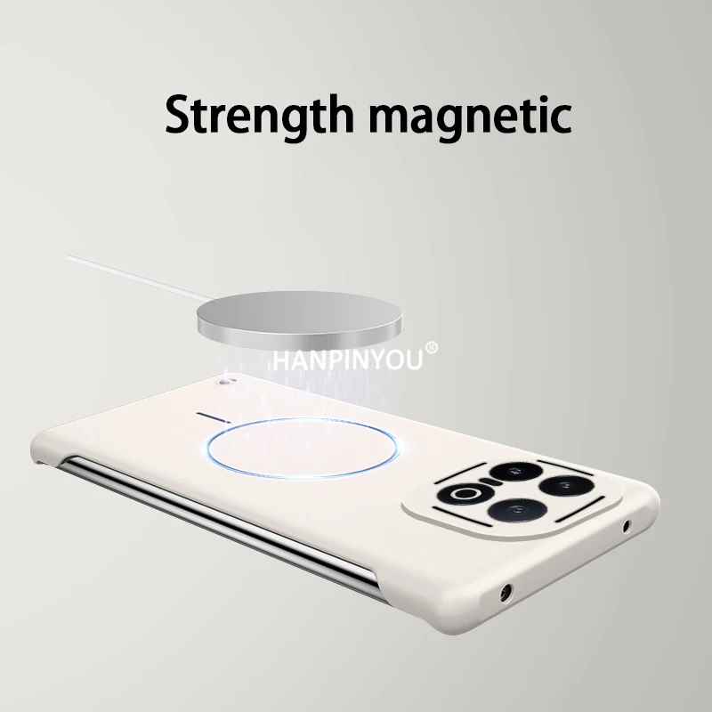 Ultrathin Frameless Shockproof Phone Case with Camera Protection