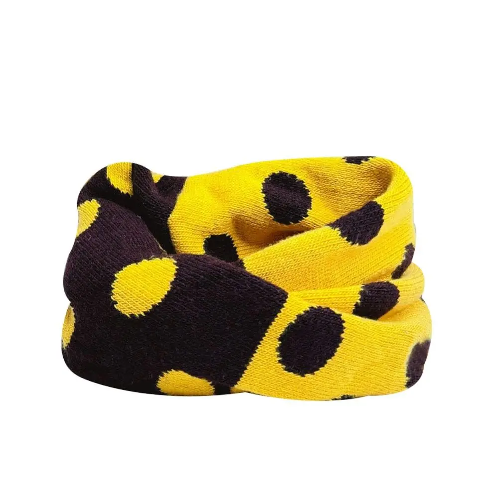 심플하고 따뜻한 어린이 겨울 스카프 두꺼운 방풍 니트 스카프 한국 귀여운 목도리  소년 소녀용