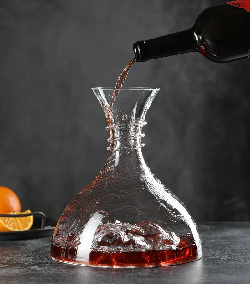 Iceberg Decanter Luxury And High-End Household Fast Decanter Divider Creative Crystal Decanter