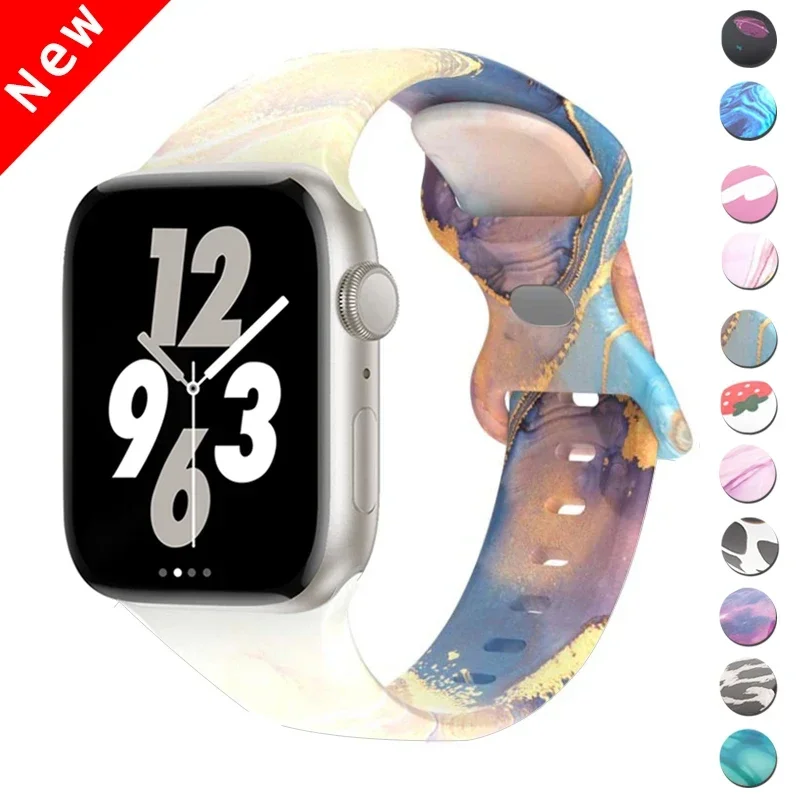 สร้อยข้อมือซิลิโคน Apple Watch ทุกรุ่น