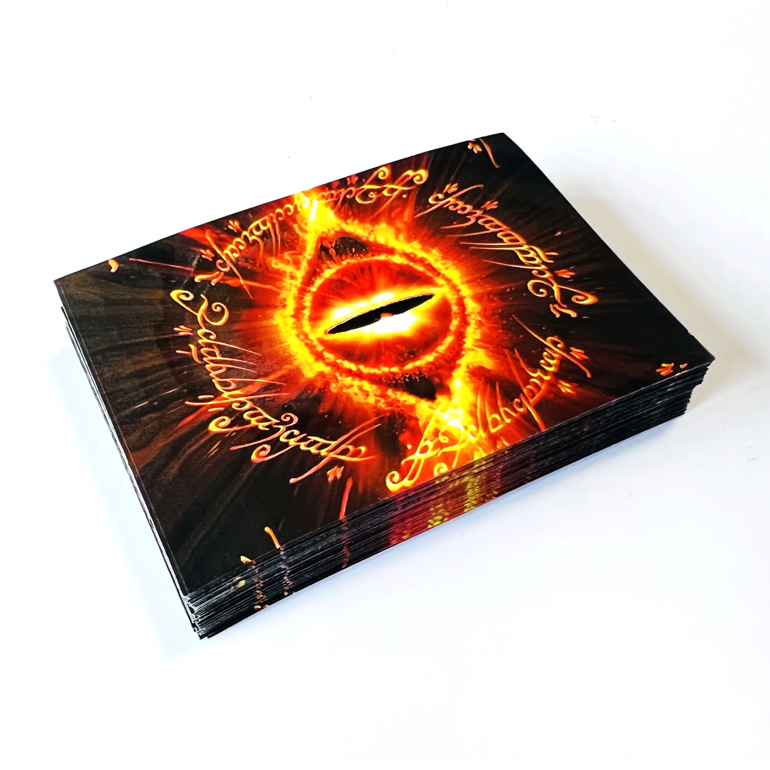 120pcs 66x91mm Standard Size Card Protector Eye of the Ring Board Game Card  Sleeves Playing Game TCG Cards Cover Shield Pkm/MTG - AliExpress 18